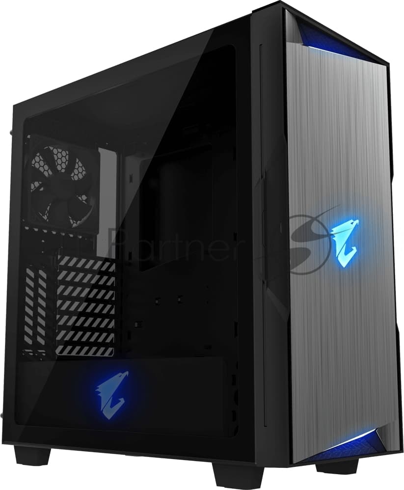 Компьютерный корпус Gigabyte AORUS С300 Gb-AC300G черный без БП ATX 4x120мм 4x140мм 2xUSB 3.0 audio bott PSU