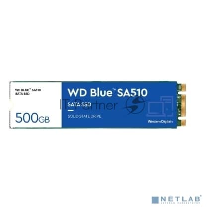 Твердотельный накопитель SSD WD Blue SA510 M.2 WDS500G3B0B 500GB Client