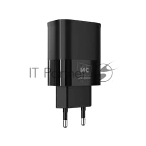 Сетевое зарядное устройство MORE CHOICE (4620202553386) NC09 1USB 3.0A QC3.0 15W, черный