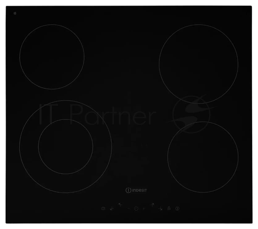 Электрическая варочная панель Indesit IRT 260 B, независимая, черный