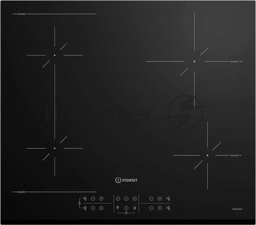 Индукционная варочная поверхность Indesit IB 41B60 BF черный