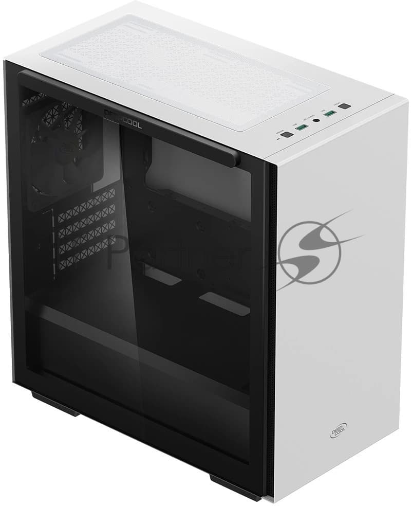 Корпус Deepcool MACUBE 110 WH White, mATX, CPU Height 165mm, VGA max 320mm, USB 3.0 x 2, Combo Jack x 1, int. 3.5" x 2 , 2.5" x 2, Ext. 5.25" x 0, 3.5" x 0