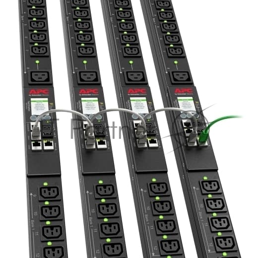 Блок распред. питания APC Rack PDU 9000 Switched, ZeroU, 16A, 230V, (21) C13 & (3) C19, IEC309 Cord
