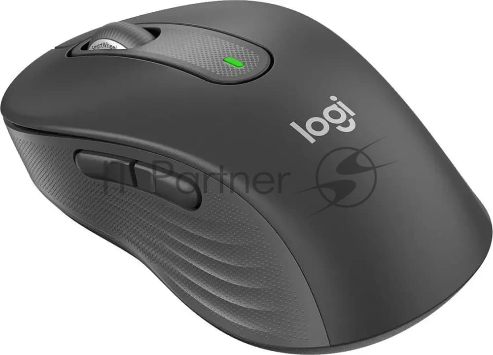 Мышь беспроводная Logitech M650 графитовый, 4000 dpi, радиоканал, Bluetooth, USB, кнопки - 5