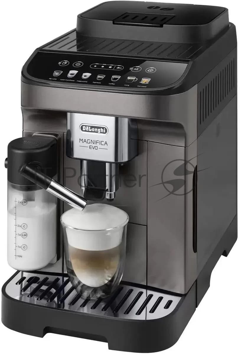 Кофемашина автоматическая DeLonghi ECAM 290.81.TB титановый, исп. кофе - молотый/зерновой, 1.8 л, 1450 Вт, 15 Бар.