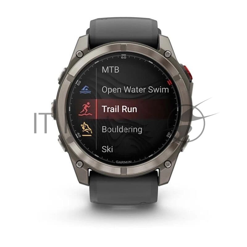Умные часы Garmin Fenix 8 Pro 51mm AMOLED, 1.4" AMOLED, ANT+, Bluetooth, Wi-Fi, NFC, 10 ATM, серебристый / желтый