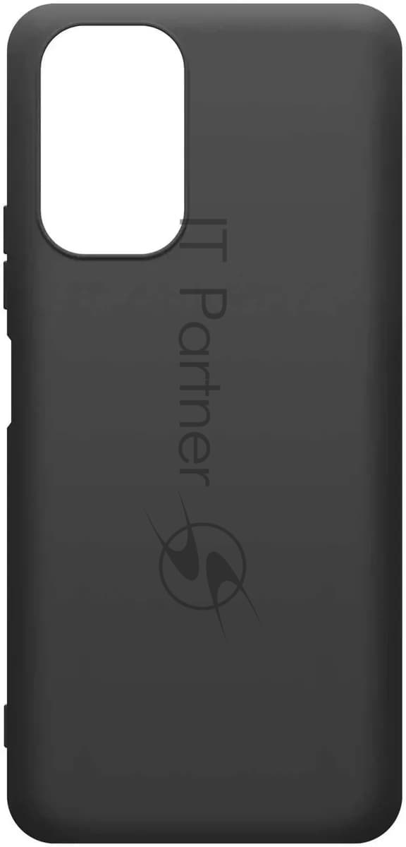 Чехол (клип-кейс) BORASCO Silicone case, для Xiaomi Redmi Note 10/10s, черный