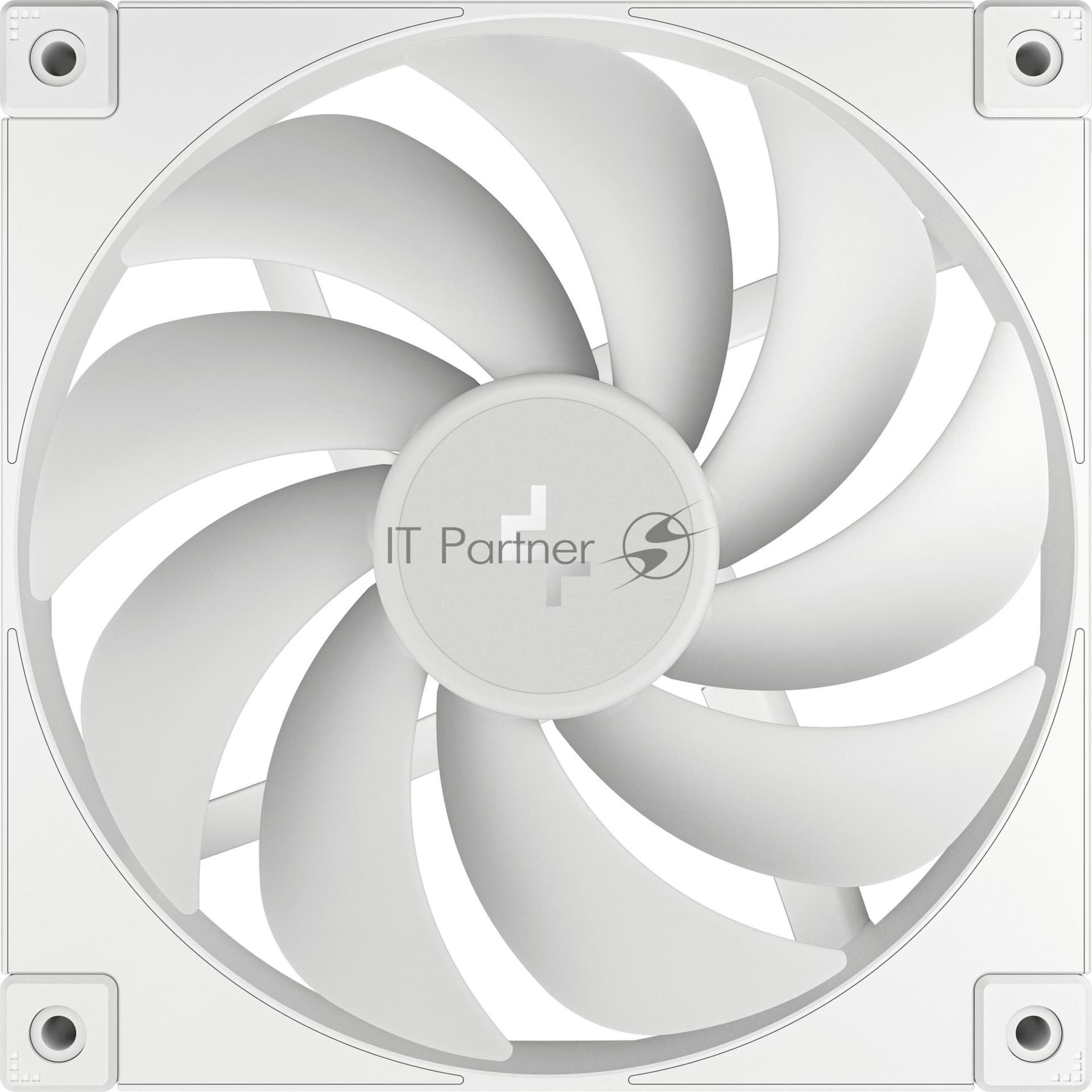 Вентилятор для корпуса DEEPCOOL FD14 белый, 140 мм, 1650 об/мин, 25.6 дБ, 4 pin