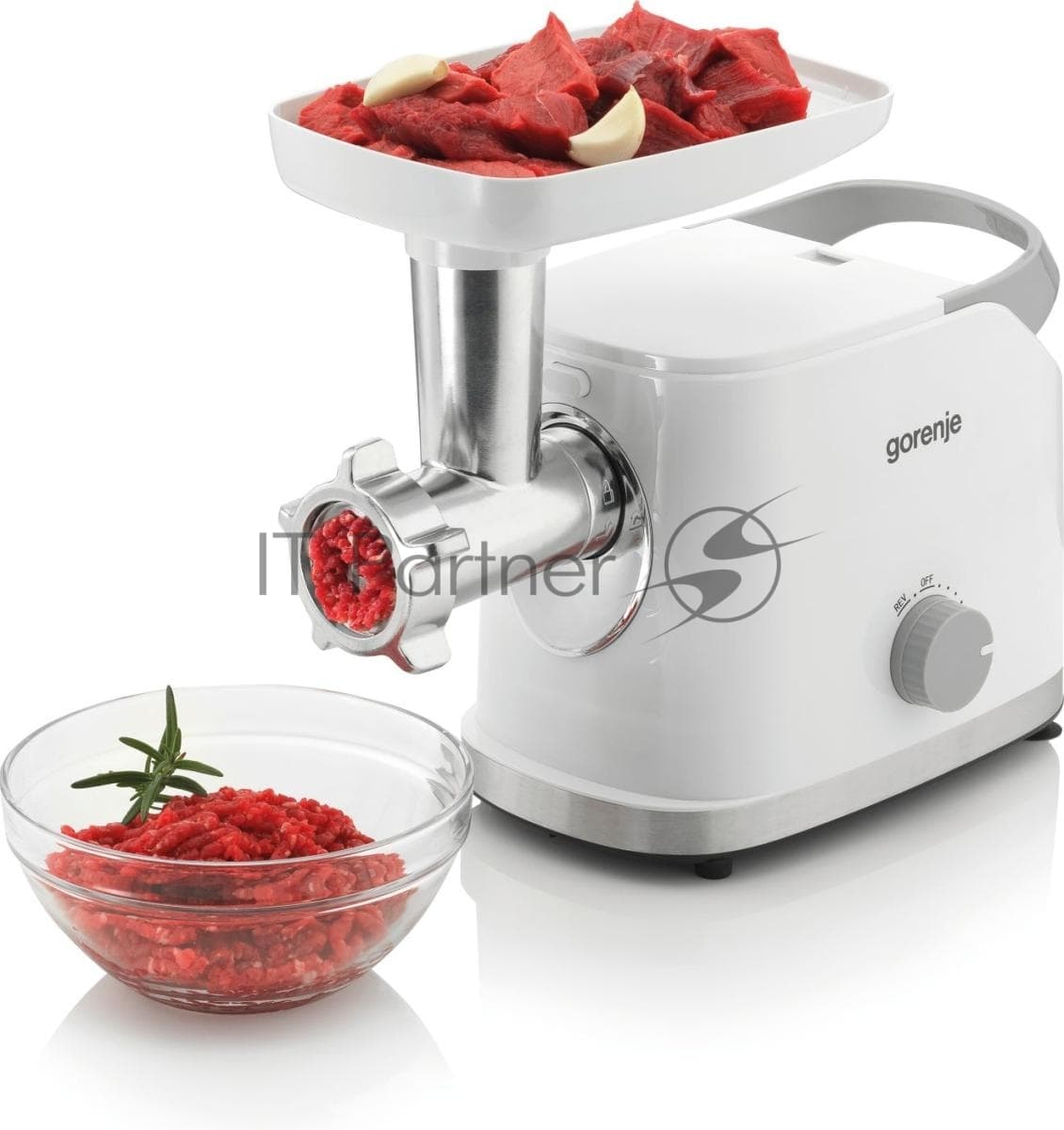 Мясорубка электрическая Gorenje MG1802SJW белый