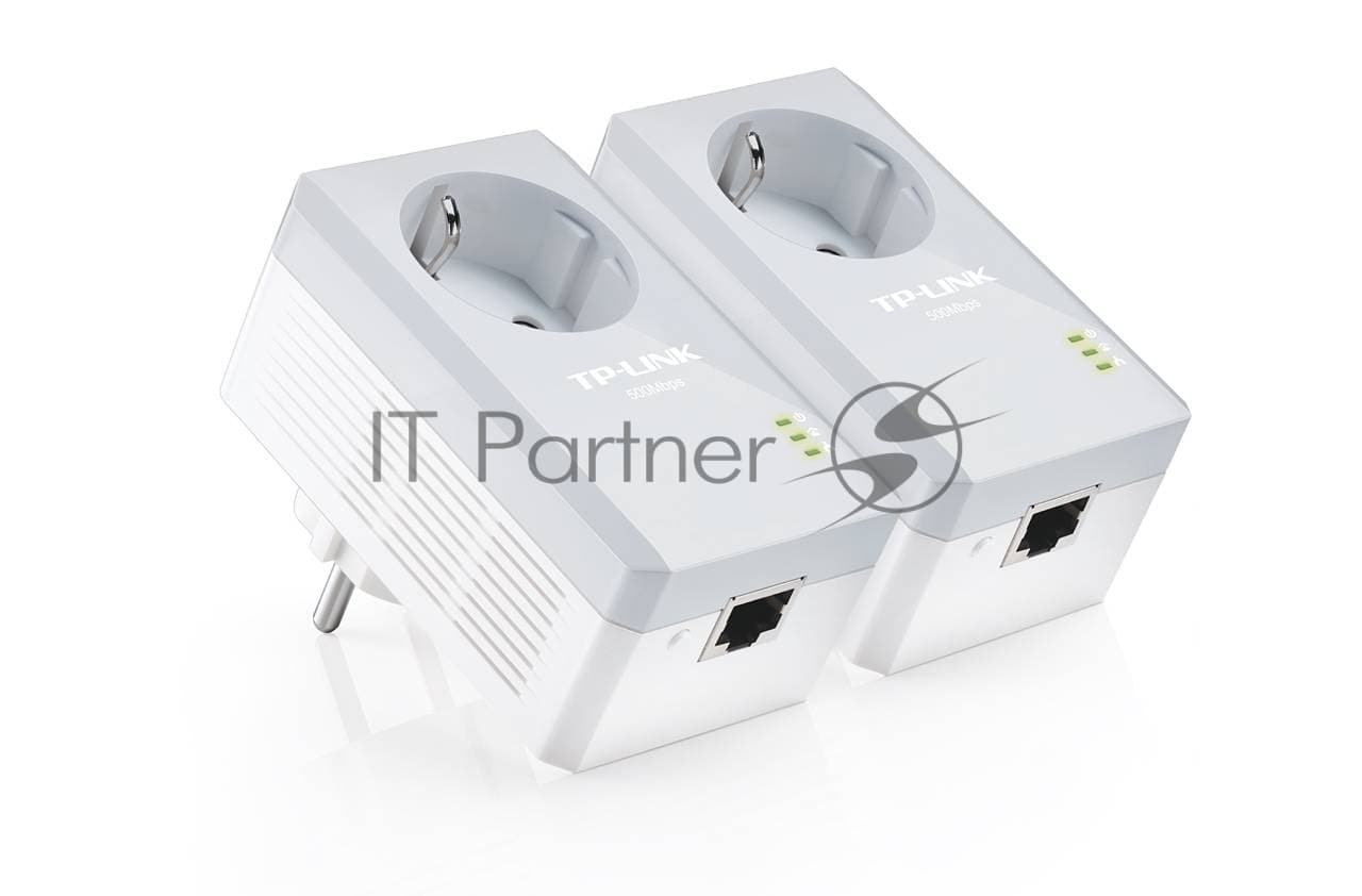 Адаптер TP-Link <TL-PA4010PKIT> Комплект AV500 Nano адаптеров (2 адаптера)