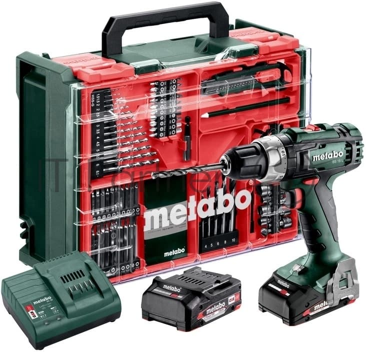 Дрель-шуруповерт Metabo BS 18 L 18Вт аккум. патрон:быстрозажимной (кейс в комплекте)