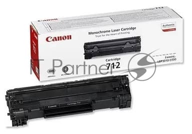 Картридж лазерный Canon Cartridge 712 (1870B002/1870A002) черный (1500 стр.) для Canon LBP-3010/3100