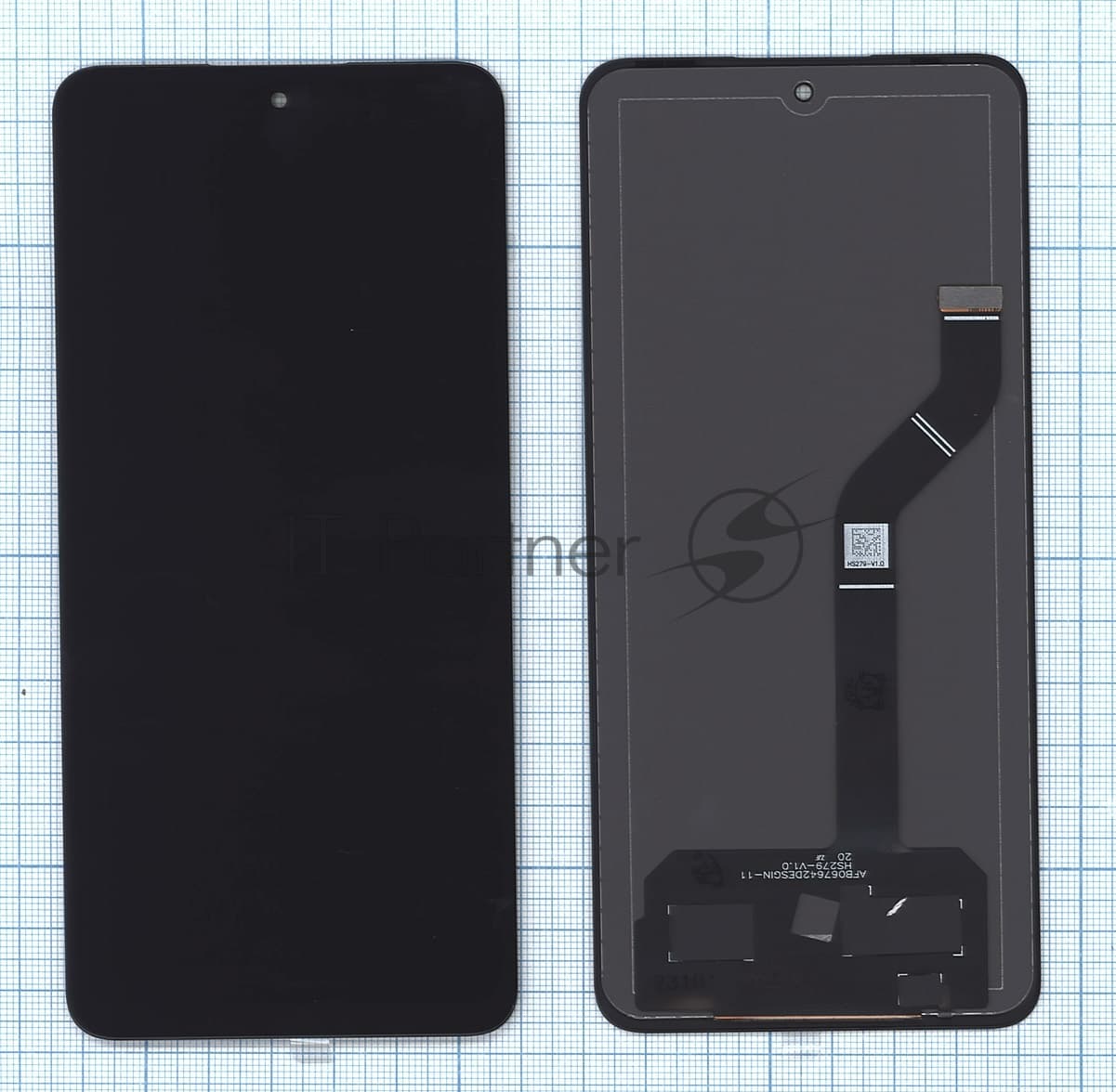 Дисплей для Xiaomi Xiaomi 12 Lite в сборе с тачскрином черный TFT