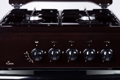 Плита Газовая Flama FG 2402 B коричневый