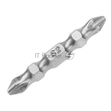 Бита двухстор., PH2-PH2х45мм, сталь S2, 10шт. Gross
