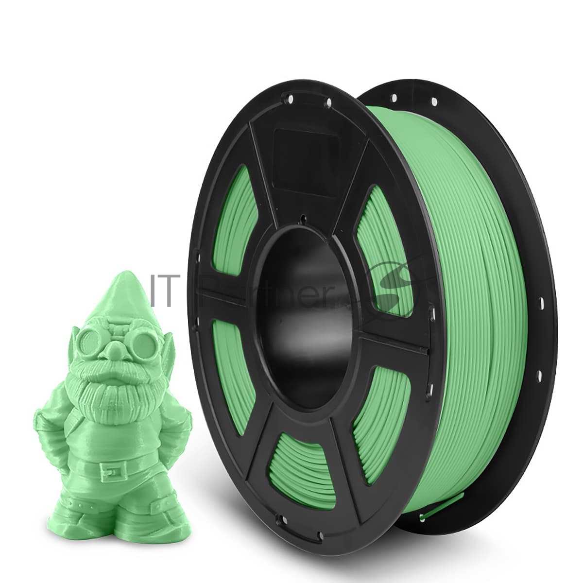 Филамент NVPRINT PLA Meta Apple Green для 3D печати диаметр 1.75мм длина 330 метров масса 1 кг