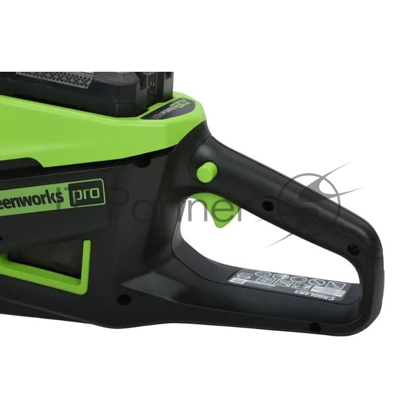 Цепная пила аккумуляторная GreenWorks GD60CS25, 60V, 40 см, бесщеточная, 2500 Вт, без АКБ и ЗУ