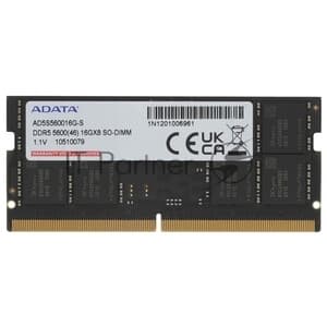 Модуль памяти SODIMM 16GB DDR5-5600 AD5S560016G-B ADATA