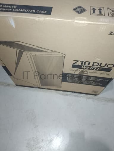 (Поврежденная упаковка) Корпус ZALMAN MidTower Z10 DUO White (ATX, без БП, 3xUSB3.2, 4x120mm ARGB) (Zalman Z10 DUO White)