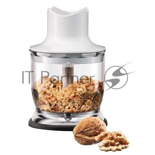 Блендер погружной Braun MQ 3035 WH Sauce 700 Вт, белый/синий