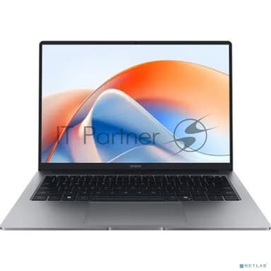 Ноутбук Honor MagicBook X14 Plus Intel Core 5 220H 2700MHz/14"/1920х1200/16GB/512GB SSD/Intel Graphics/Wi-Fi/Bluetooth/Windows 11 Home (5301ALWC) Grey