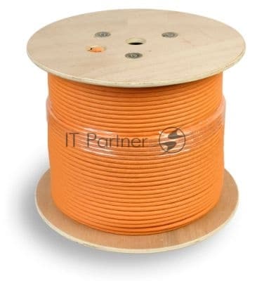 Кабель сетевой Buro BU-COP-050-LSZH UTP 4 пары cat5E solid 0.50мм Cu 305м оранжевый