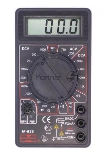 Портативный мультиметр M838 MASTECH