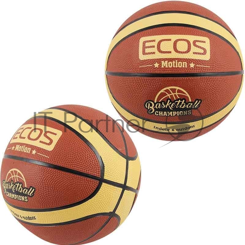 Ecos Мяч баскетбольный ECOS MOTION BB105 (№7, 2 цвета,12 панелей)