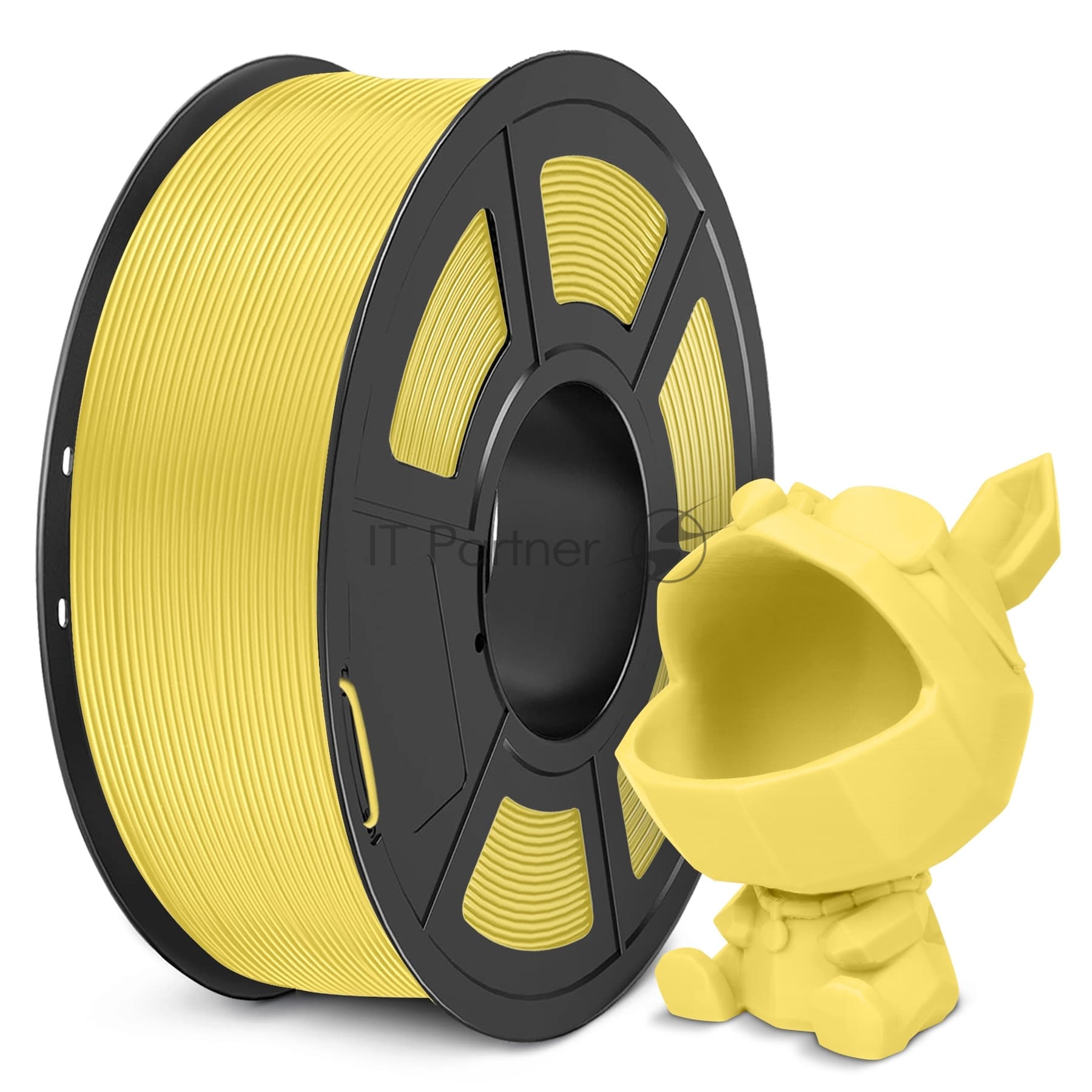 Филамент NVPRINT PLA Meta Yellow для 3D печати диаметр 1.75мм длина 330 метров масса 1 кг