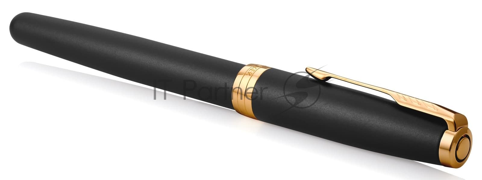 Ручка роллер Parker Sonnet Core T528 (CW1931518) Matte Black GT, F, черные чернила, подарочная коробка