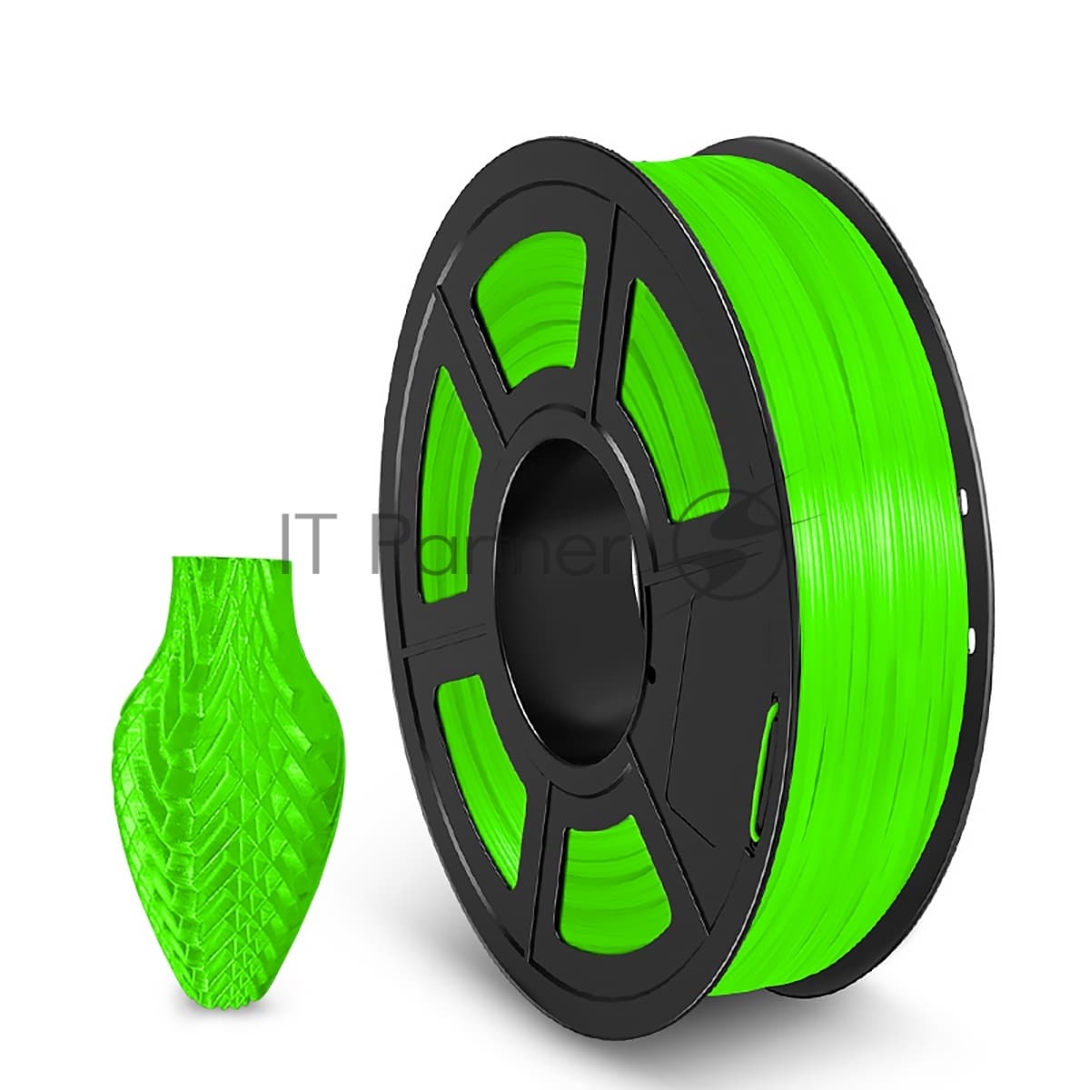 Филамент NVPrint TPU Trans. Green для 3D печати диаметр 1.75мм длина 165 метров масса 0,5 кг