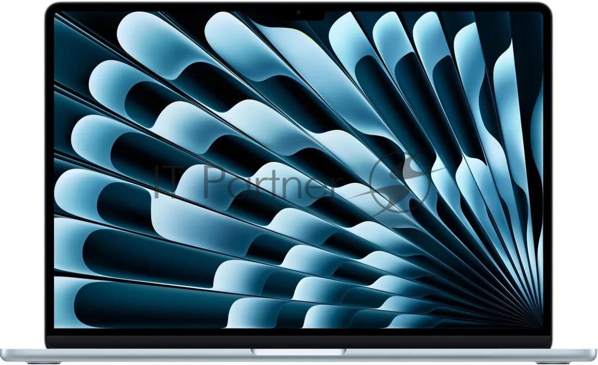 Ноутбук Apple MacBook Air A3241 M4 10 core 24Gb SSD512Gb/10 core GPU 15.3" Liquid Retina (2880x1864) macOS lt.blue WiFi BT Cam (MC7D4HN/A)