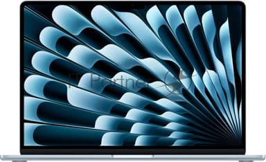 Ноутбук Apple MacBook Air A3241 M4 10 core 24Gb SSD512Gb/10 core GPU 15.3" Liquid Retina (2880x1864) macOS lt.blue WiFi BT Cam (MC7D4HN/A)