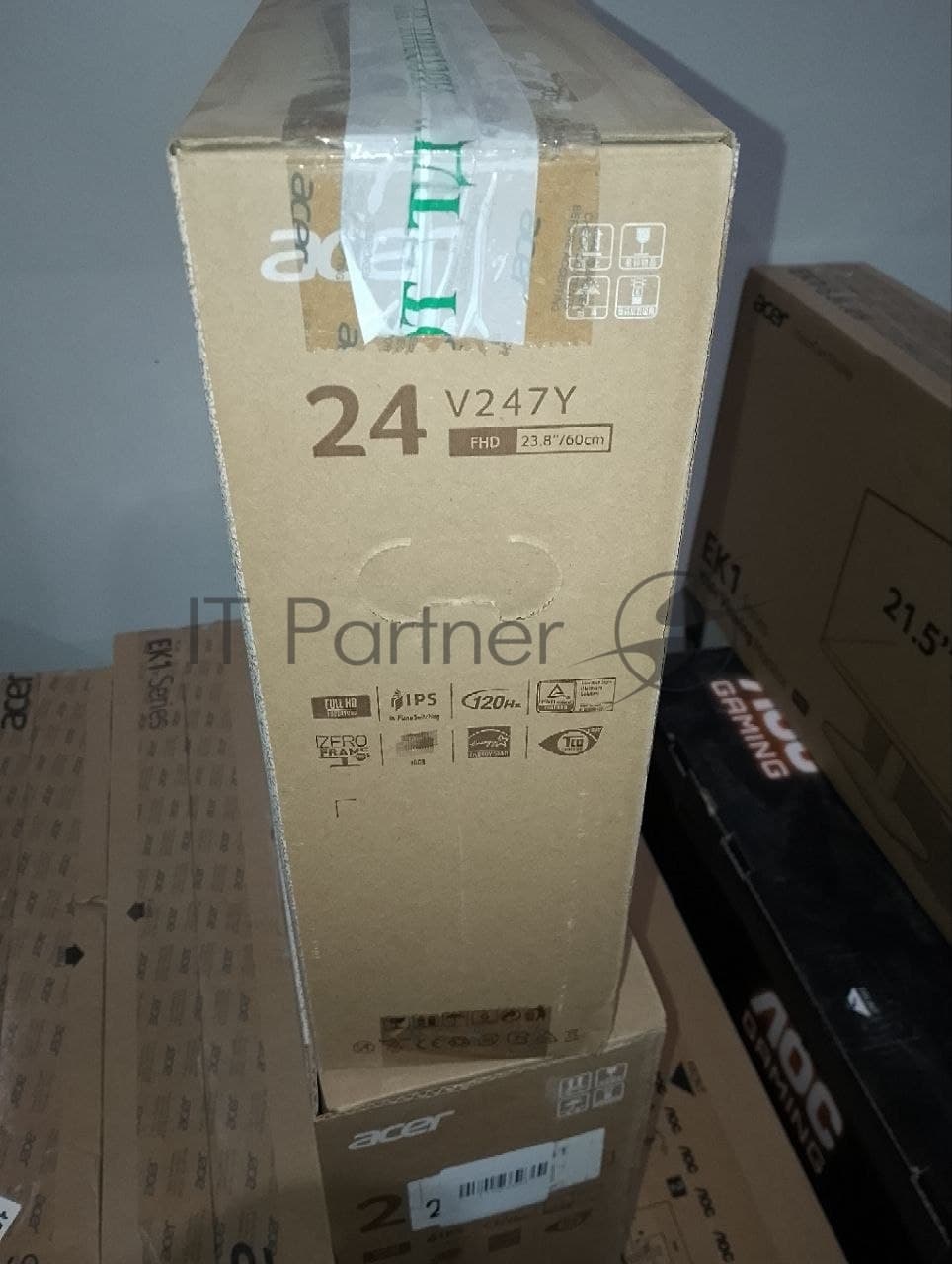 (Поврежденная упаковка) Монитор Acer V247YGbmipx 23,8'', 16:9, IPS, FHD, 4ms, 250cd, 120Hz, HDMI, DP, SPK UM.QV7CD.G07 (Новый товар в заводской упаковке с повреждениями)