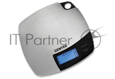 Весы кухонные Centek CT-2463 серый/черный