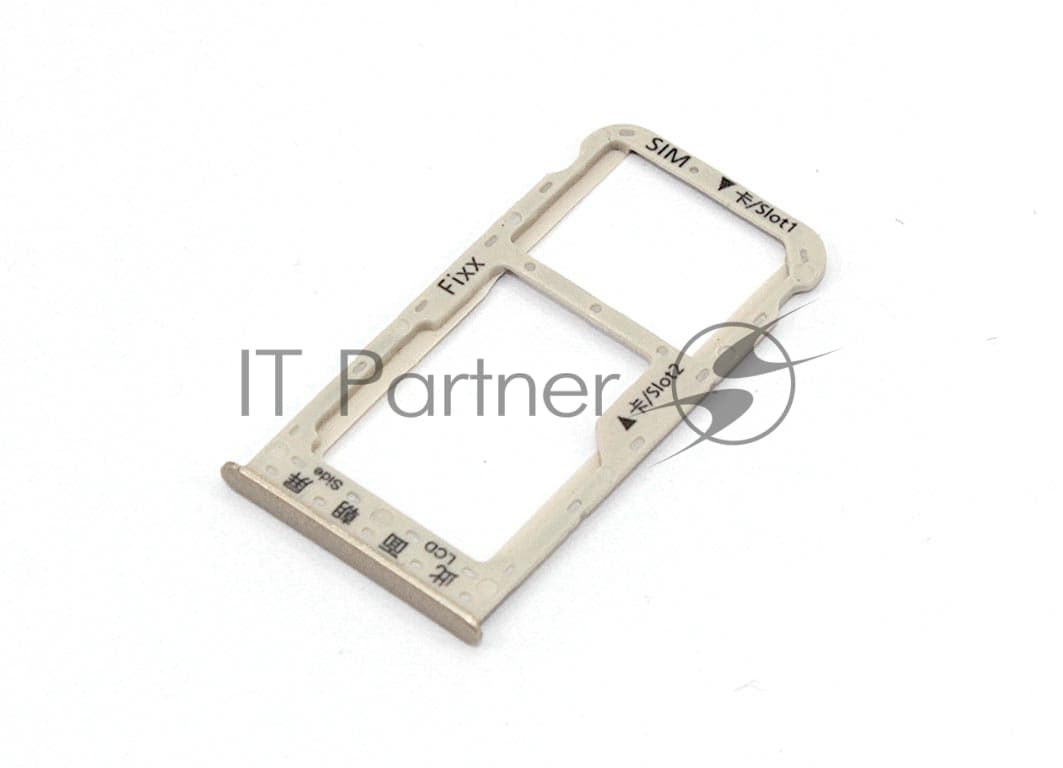 Лоток для SIM-карты Huawei P Smart золотой