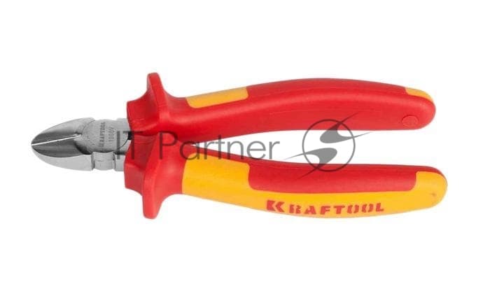 Бокорезы KRAFTOOL "ELECTRO-KRAFT"(2202-5-16_z01), Cr-Mo сталь, двухкомпонентная рукоятка, хромированное покрытие, 160мм