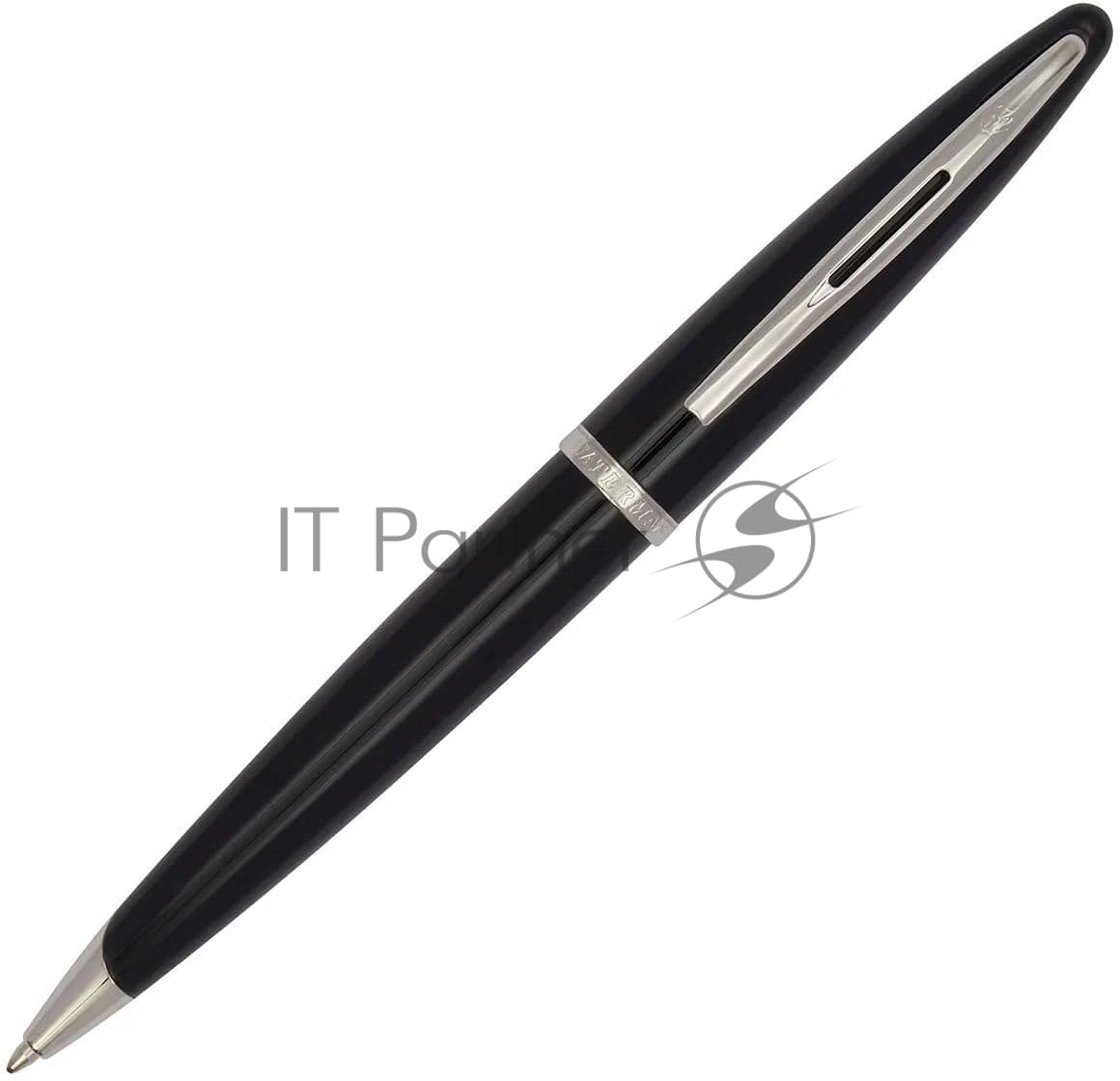 Ручка шариковая Waterman Carene (CWS0293950) Black ST, M, синие чернила, подарочная коробка