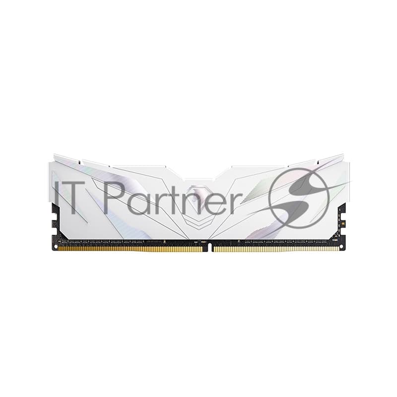 Оперативная память NETAC, DDR4, 16GB (1x16GB), 2666MHz, CL19, DIMM, с радиатором, белый