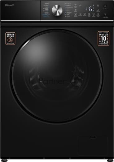 Стиральная машина Weissgauff WM 47147 DC Inverter Steam Black черный, загрузка фронтальная 7 кг, 1200 об/мин, класс A+++