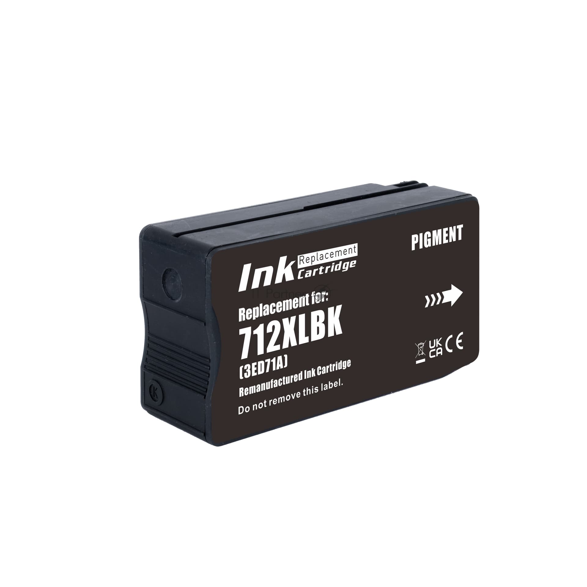 Картридж струйный NVPrint 712 (NV-3ED71A) Black для HP DJ T210/T630 (80 мл)