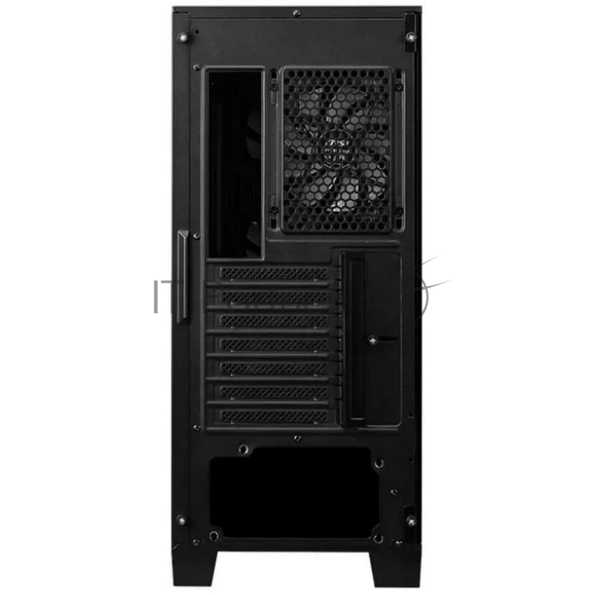 Корпус MSI MAG FORGE 320R Airflow, Midi-Tower, чёрный, 4 x 120 мм