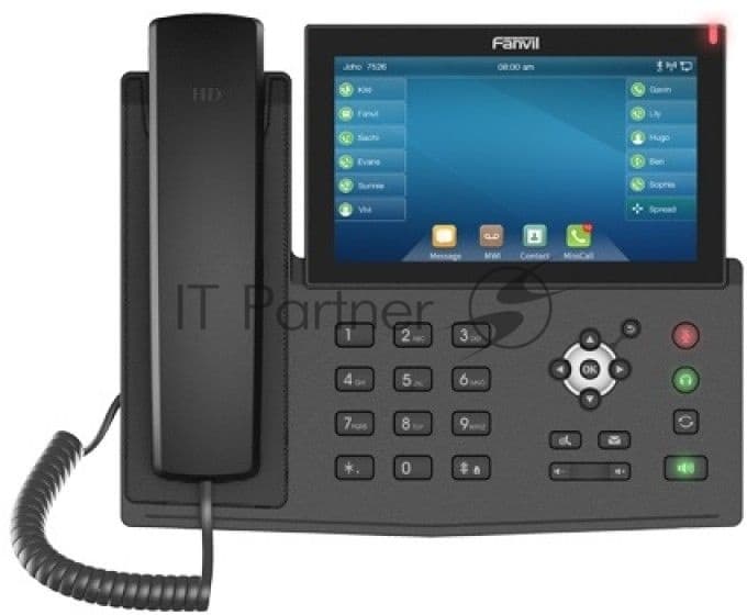 Телефон IP Fanvil X7A черный