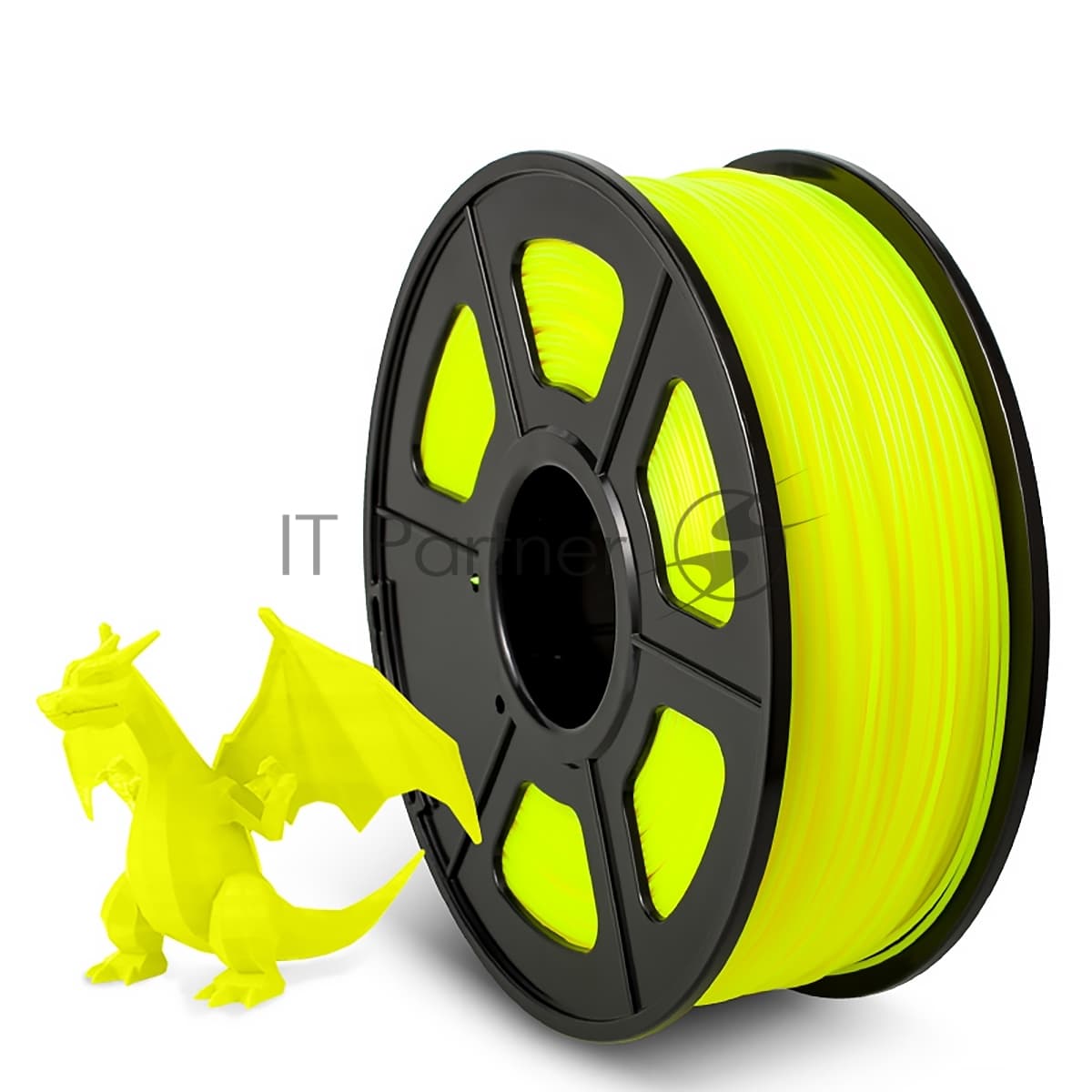 Филамент NVPrint ABS Yellow для 3D печати диаметр 1.75мм длина 330 метров масса 1 кг