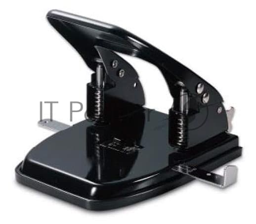 Дырокол Kw-Trio Typical Heavy Duty 09780BLCK, до 30 листов, металл, с линейкой черный
