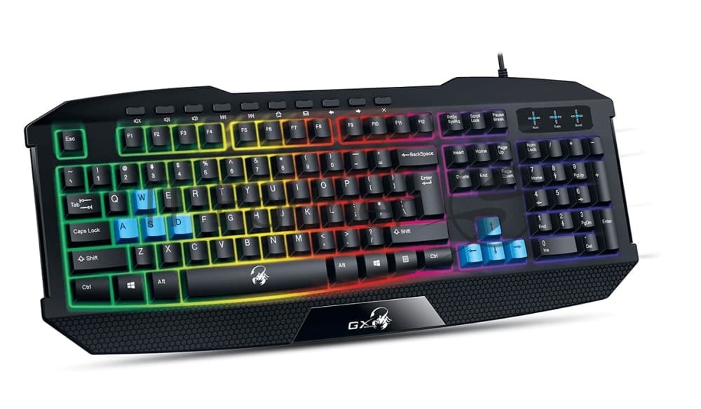 Клавиатура Genius игровая Scorpion K215 (Only Laser)