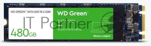 Накопитель SSD M.2 2280 480GB GREEN WDS480G3G0B WDC