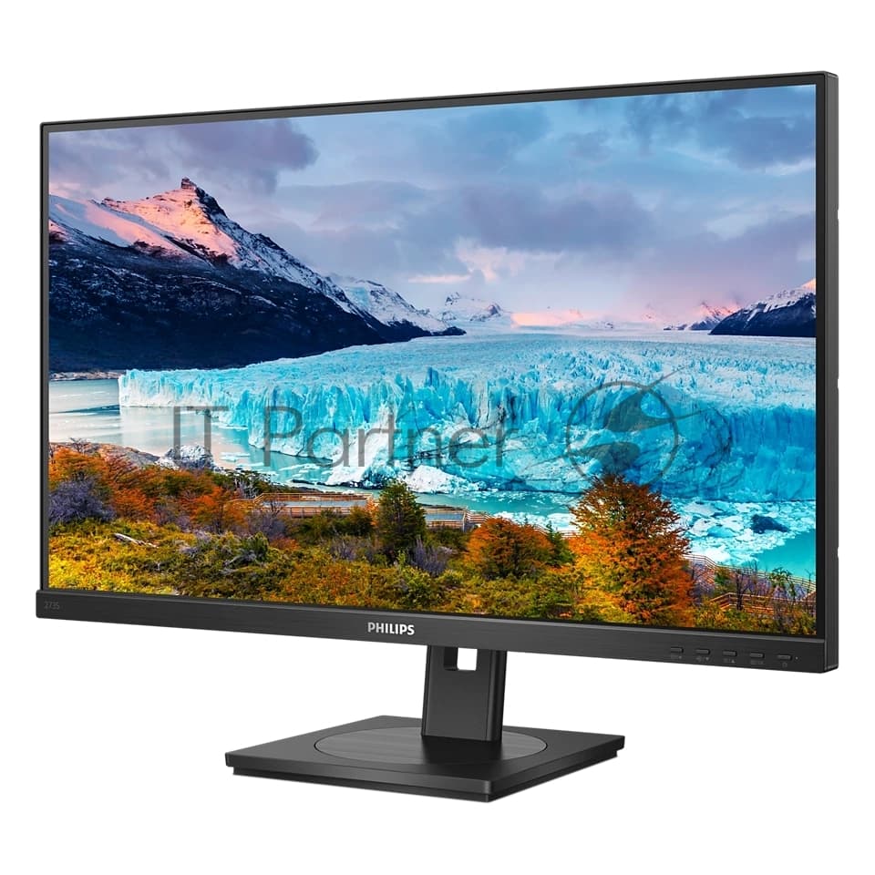 Монитор 27" Philips 273S1 IPS 1920x1080, 75 Гц, 4 мс, 300 кд/м2, 16:9, 1xHDMI, 1xDP, USB-C, 1x3.5 мм, черный