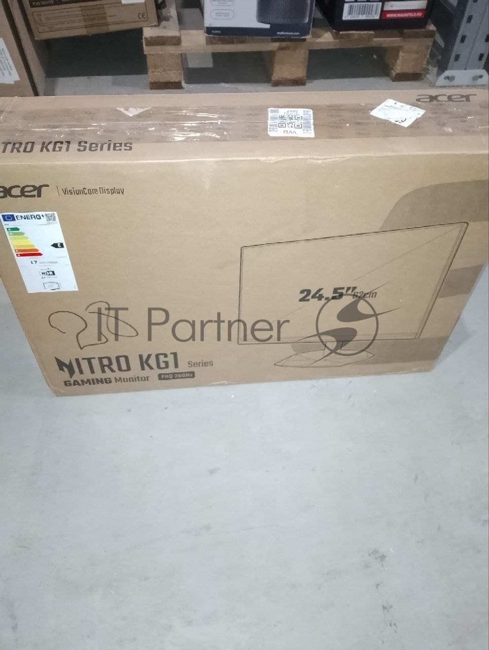 (Поврежденная упаковка) Монитор Acer 23,8" B248YEbemiqprcuzxv 16:9, IPS, FHD, 4ms, 75Hz, 250cd, HDMI, DP, USB, USB-C, CAM, SPK, HAS UM.QB8EE.E01 (Новый товар в заводской упаковке с повреждениями)
