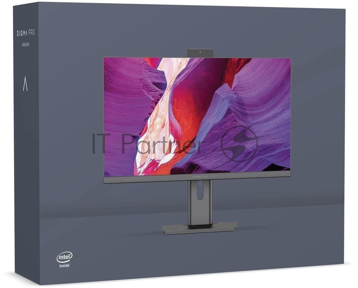 Моноблок Digma Pro Unity 27" Full HD i3 1215U (1.2) 16Gb SSD512Gb UHDG CR Windows 11 Professional GbitEth WiFi BT 90W клавиатура мышь Cam серый/черный 1920x1080